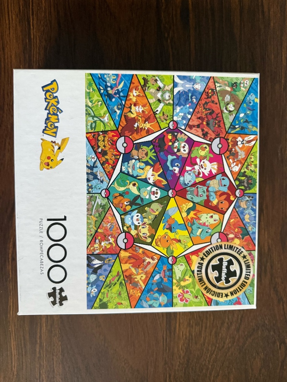 Buffalo Games Premium Quality Interlocking Jigsaw Puzzle, 1000 Piece (Pokemon)